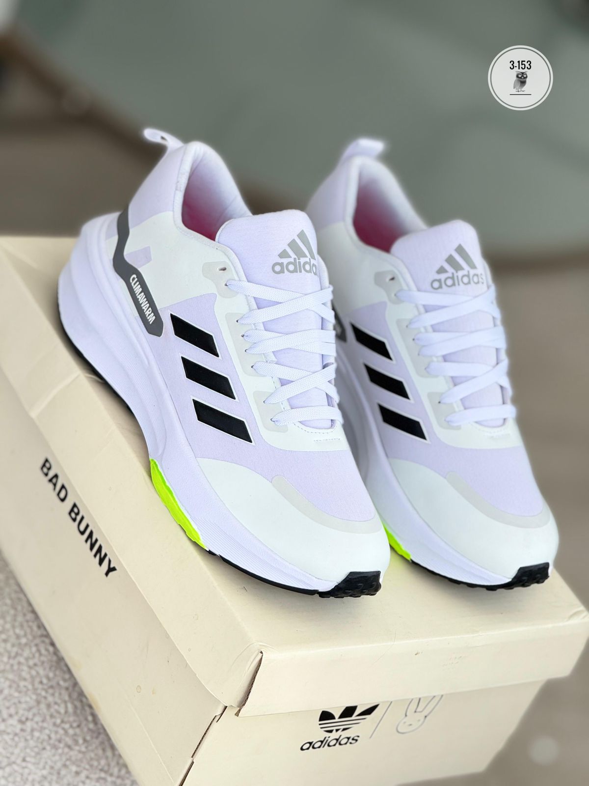 ADIDAS CLIMA CABALLERO BLANCO X VERDE