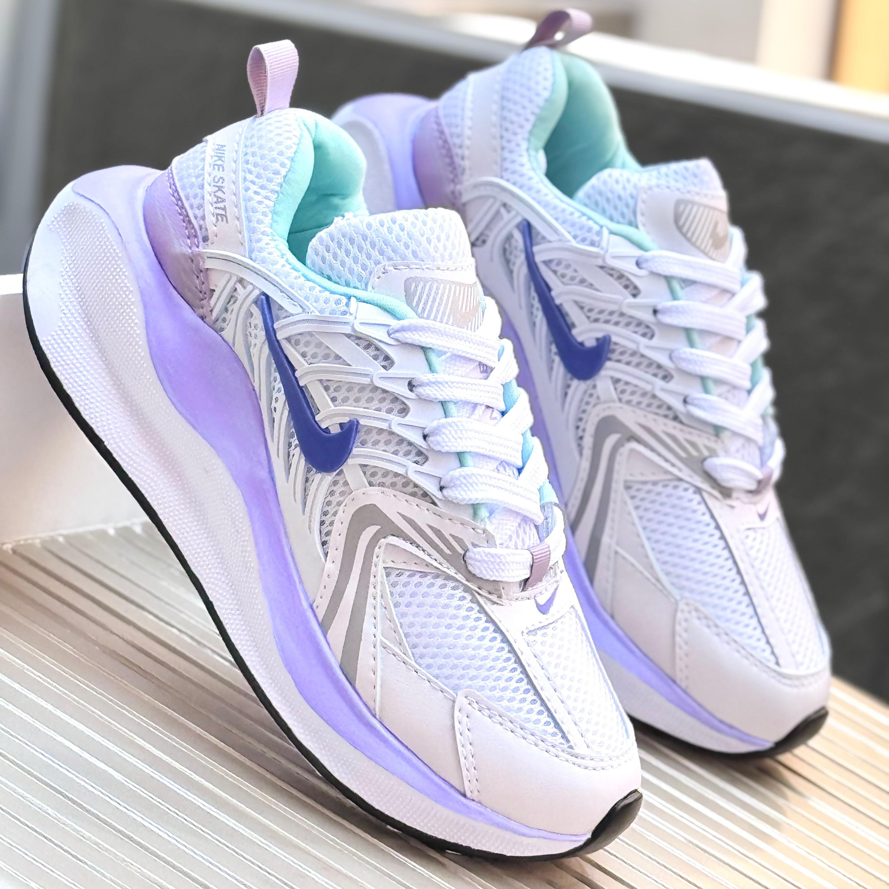 NIKE SKATE VL2 BLANCO X  MORADO