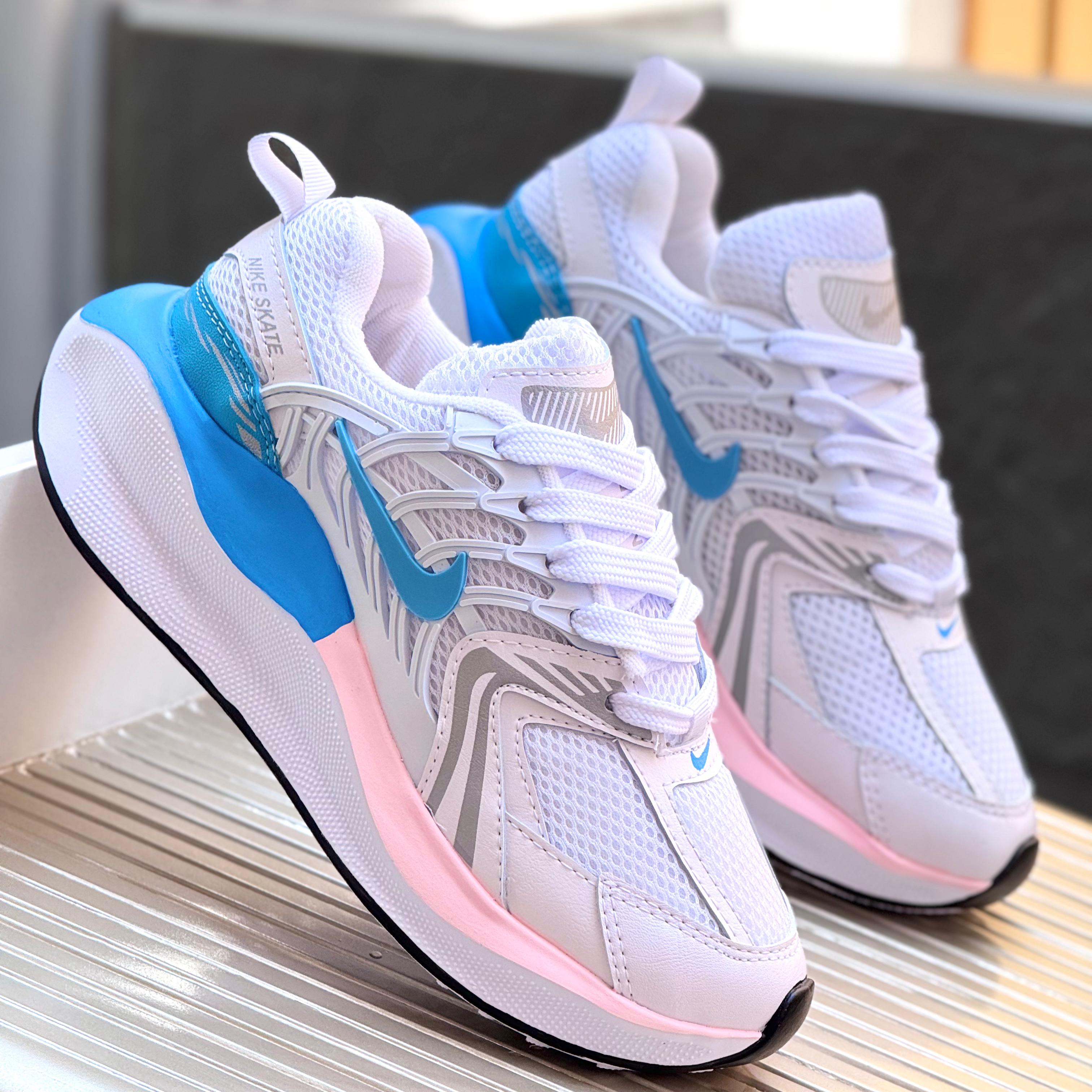 NIKE SKATE VL2 BLANCO X ROSA